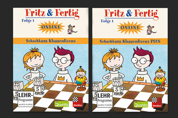 Contrasting Mug  ChessBase Fritz und Fritz&Fertig Schach-Accessoires