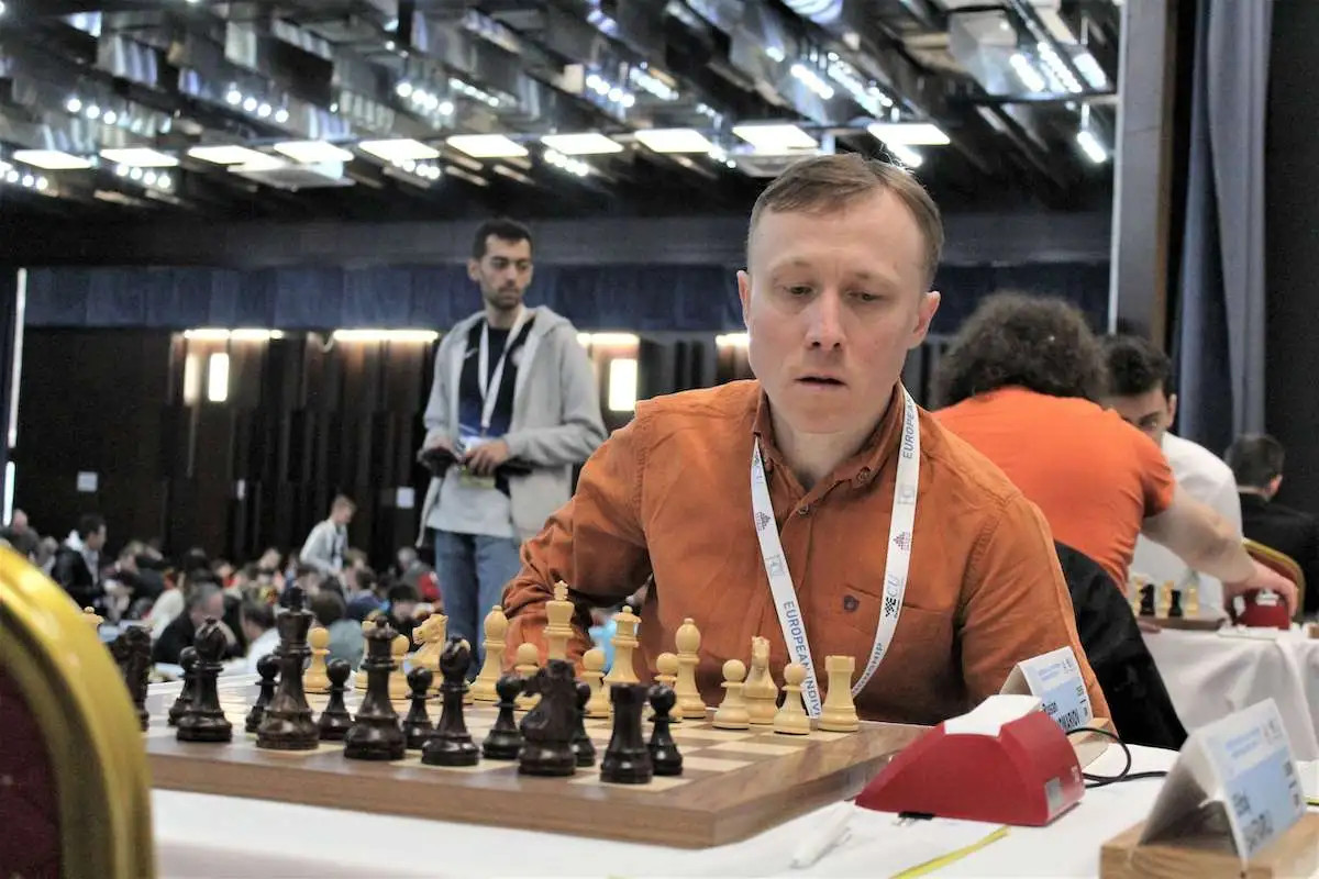 Europameisterschaft Safarli, Korobov and Ponomariov mit 4/4 ChessBase