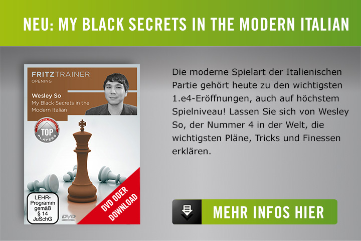 Wesley So My Black Secrets in the Modern Italian