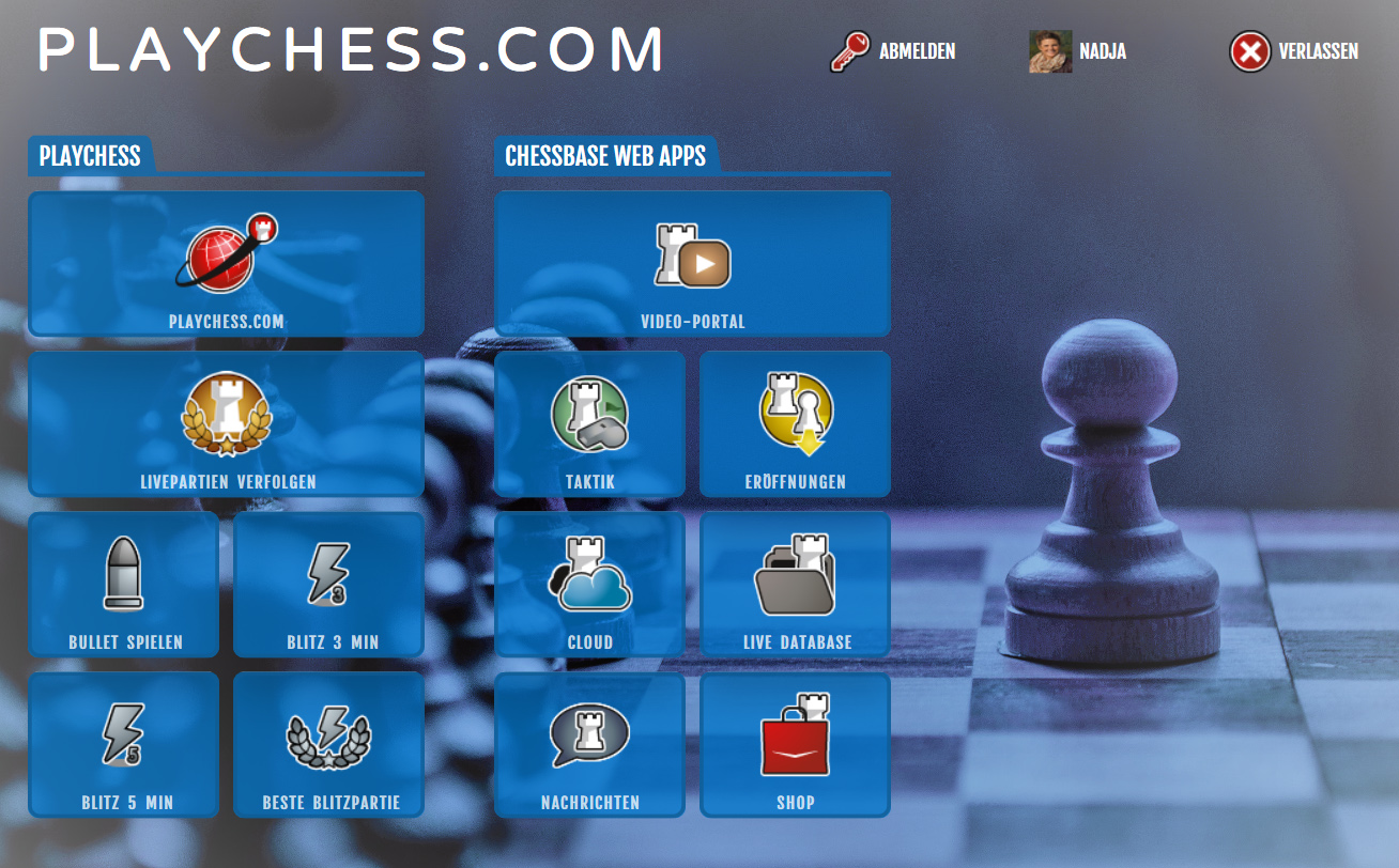 chessbase online schach spielen