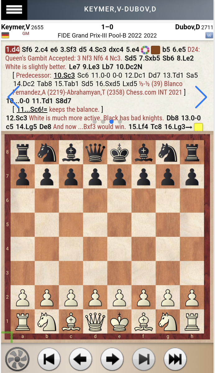 ChessBase Nachrichten auf dem Handy ChessBase