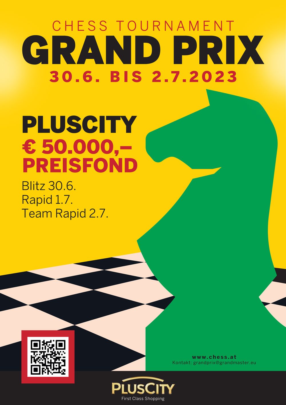 Plus City Grand Prix in Pasching ChessBase