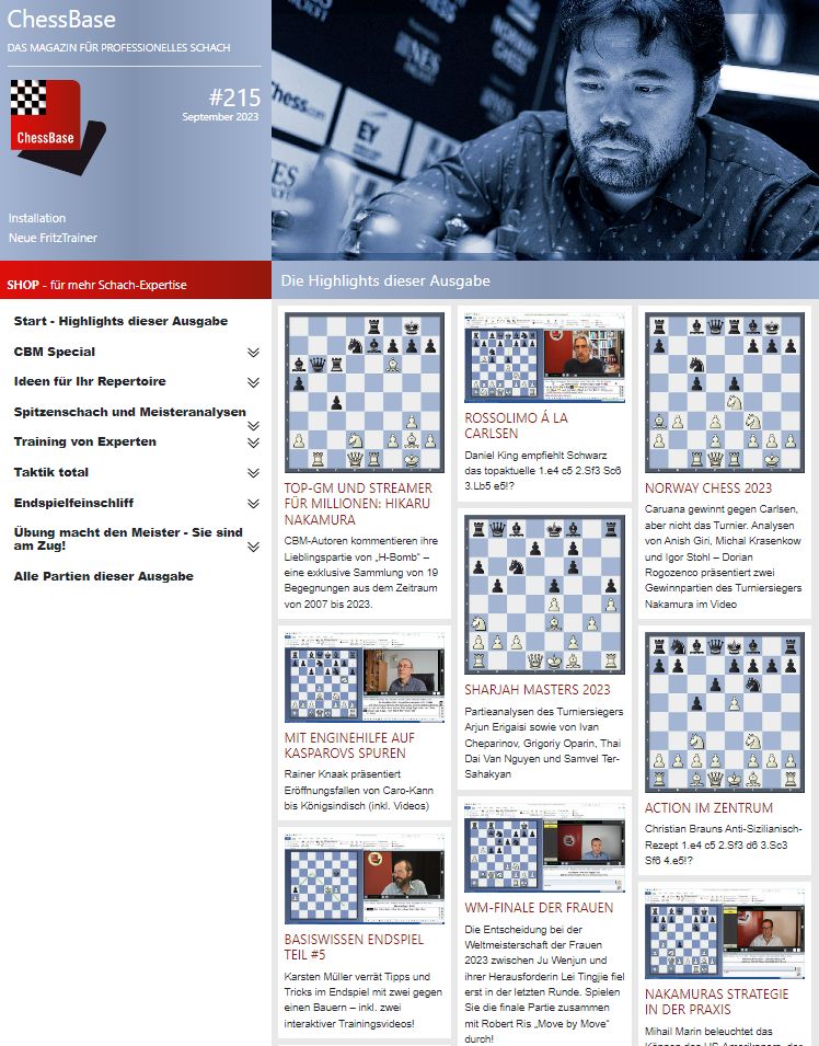 ChessBase Magazin Show zur Ausgabe 146 Februar 2012 