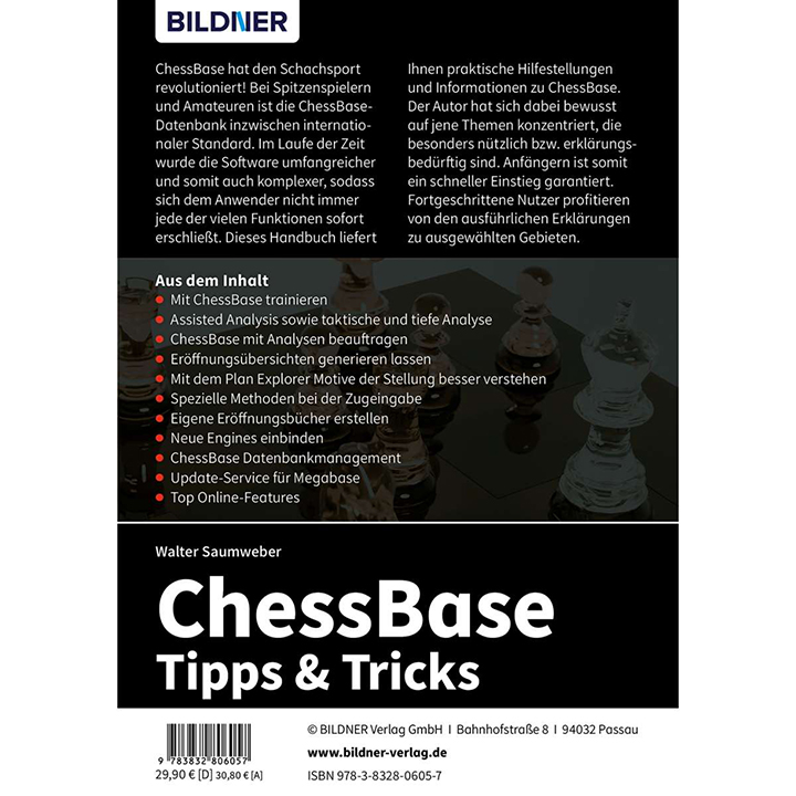 Buchrücken des ChessBase Buchs