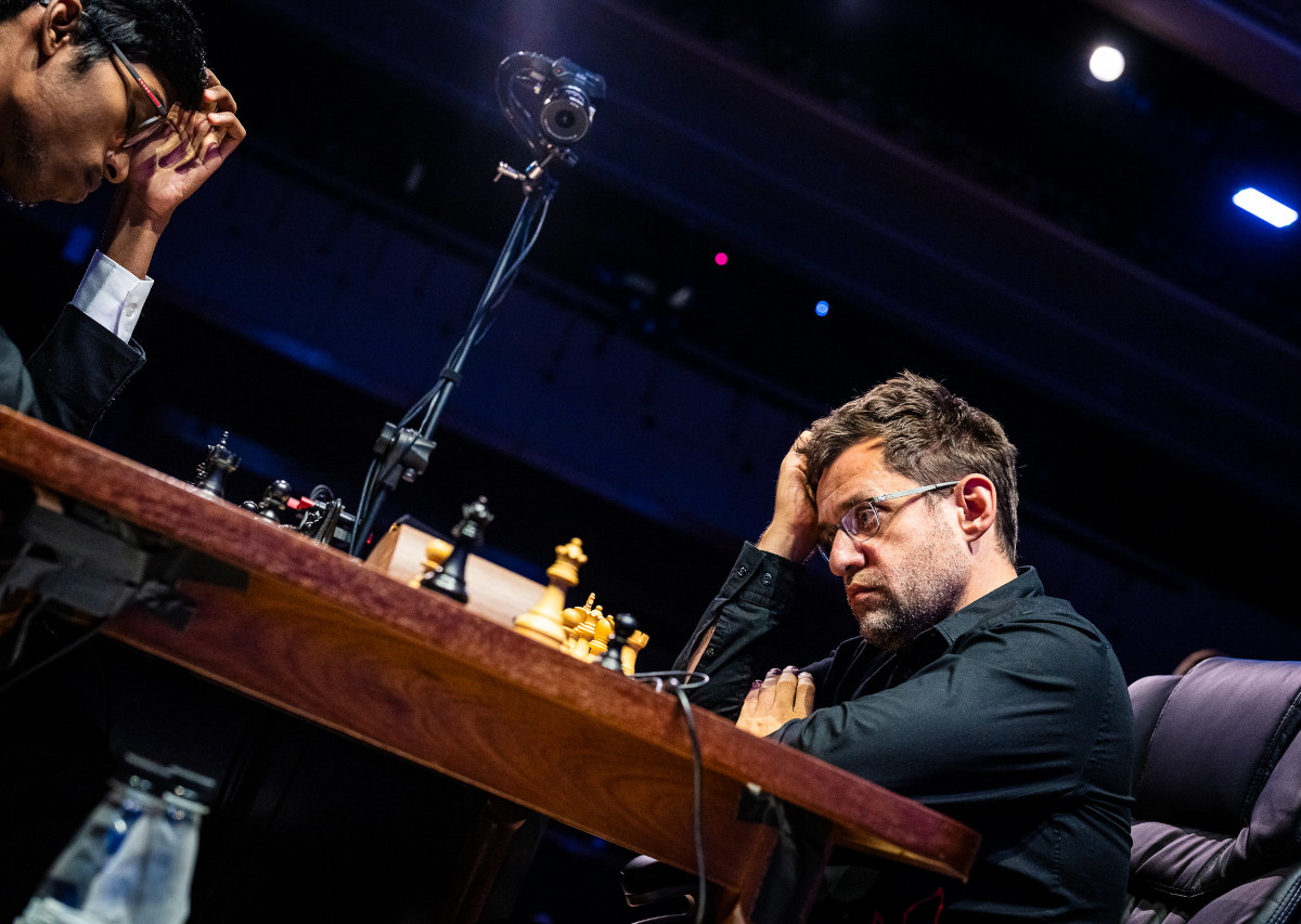 Praggnanandhaa Rameshbabu, Levon Aronian