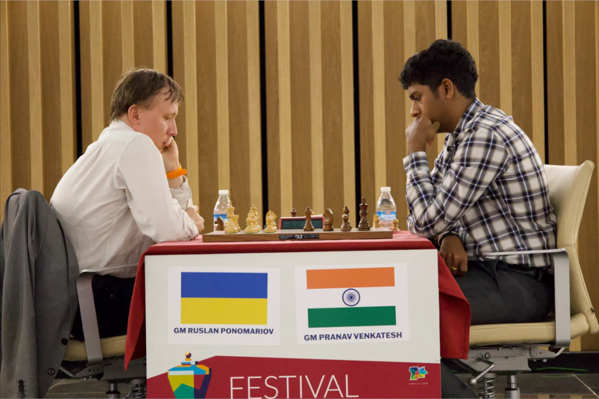 Ruslan Ponomariov, Pranav Venkatesh