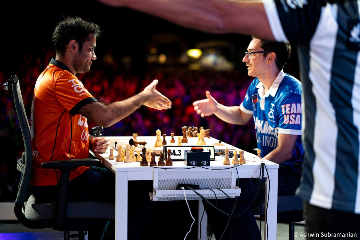 Arjun Erigaisi, Fabiano Caruana