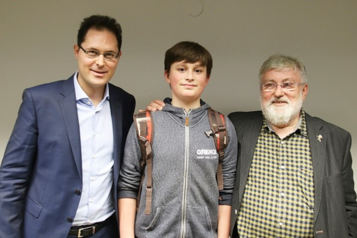 Peter Leko, Vincent Keymer, Hans-Walter Schmitt