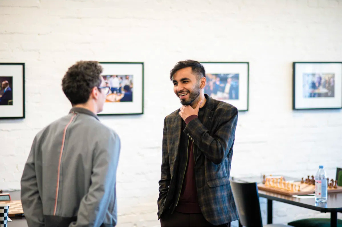 Fabiano Caruana, Harshit Raja