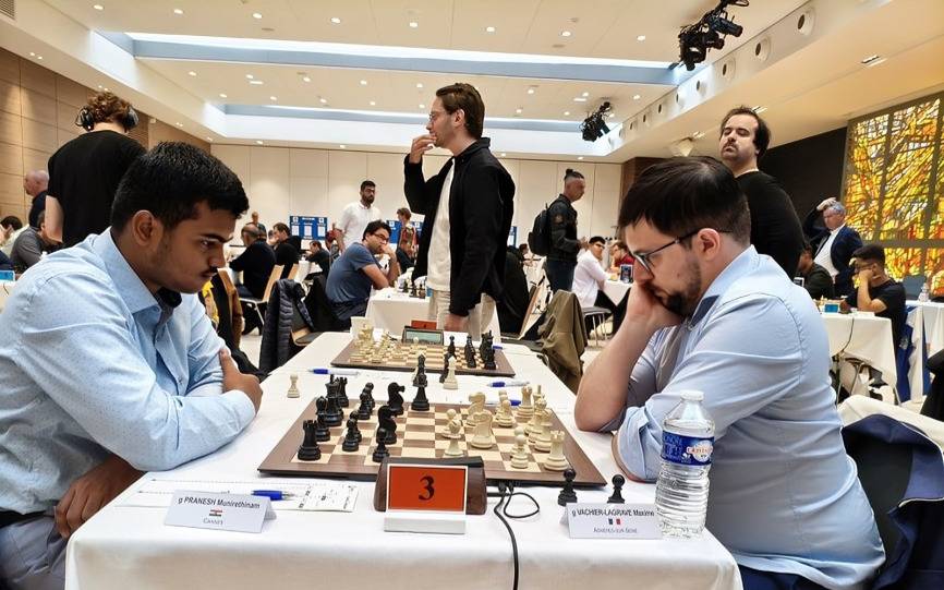 Pranesh M, Maxime Vachier-Lagrave