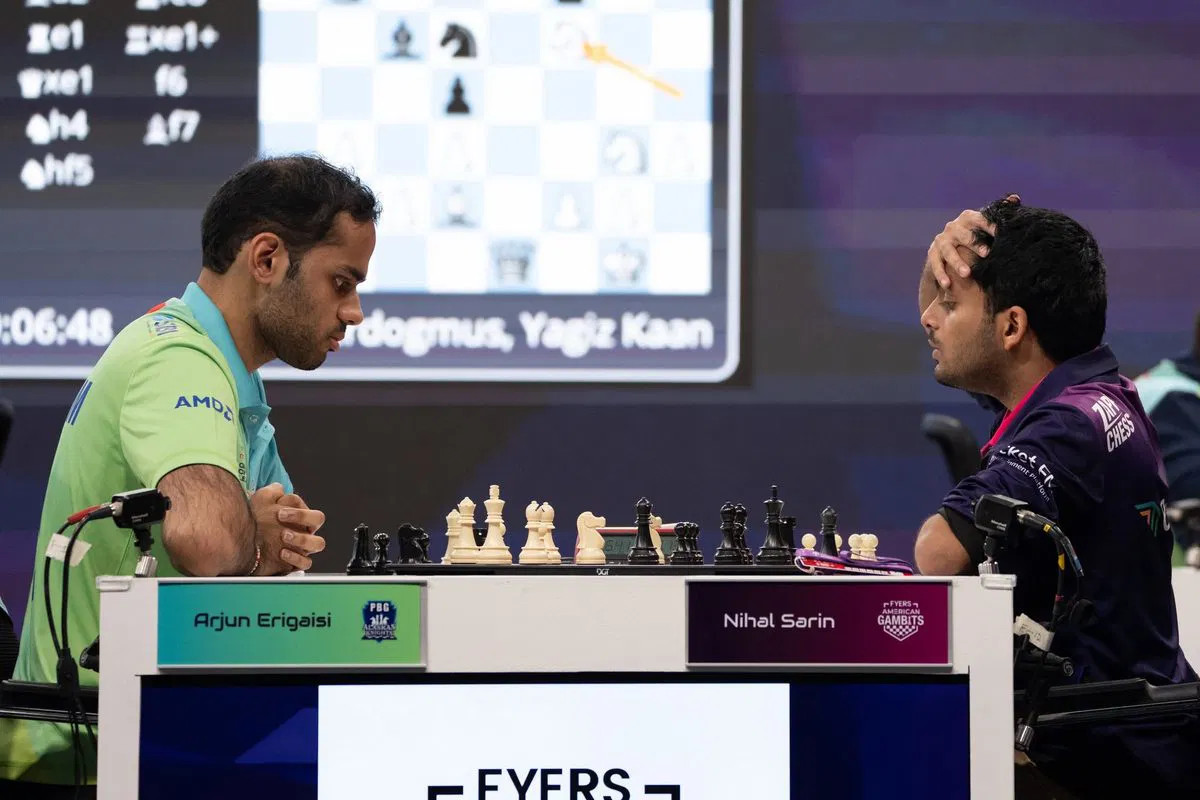 Arjun Erigaisi, Nihal Sarin