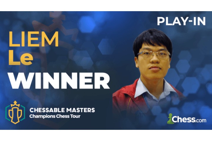 Chessable Masters Play-In: Le Quang Liem punktet am bestem | ChessBase