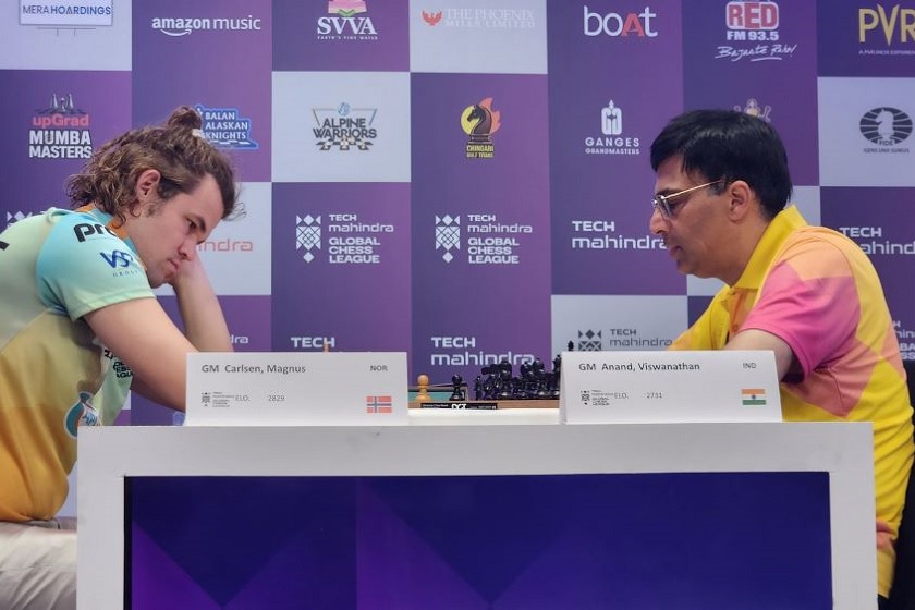 Global Chess League, Tag 2: Carlsen schlägt Anand | ChessBase