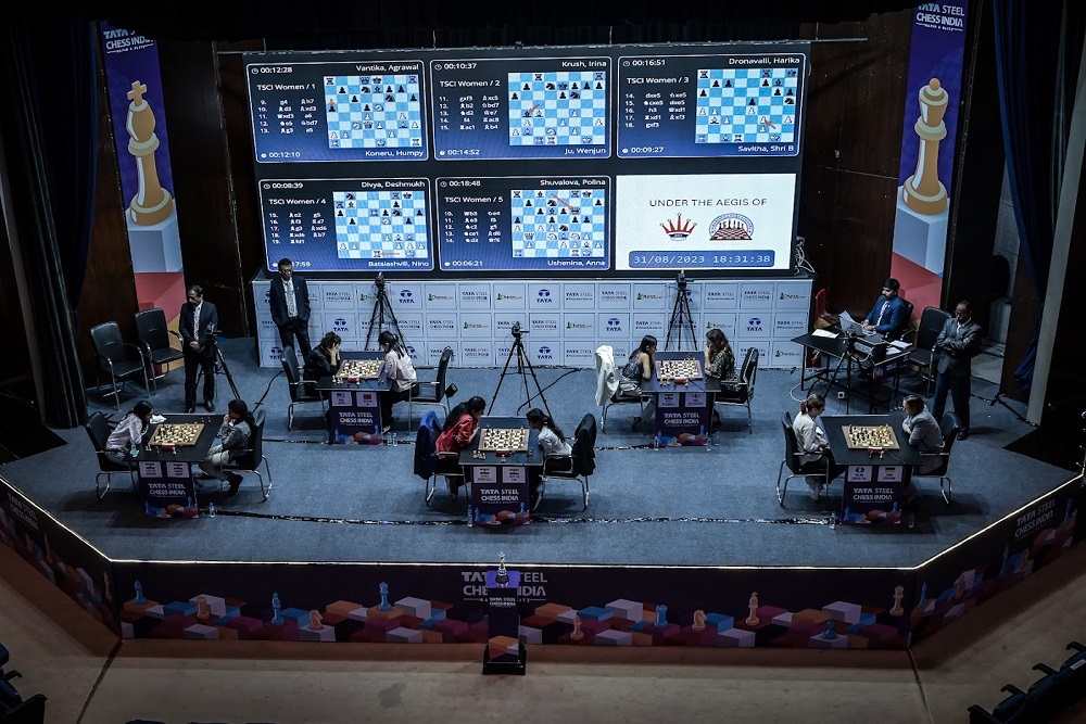 Tata Steel Chess India: Die Jugend führt nach Tag eins | ChessBase