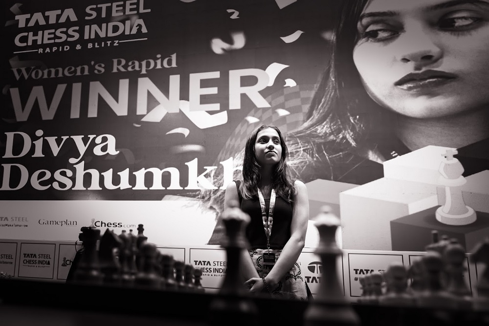 Tata Steel Chess India Divya Deshmukh gewinnt das Rapidturnier ChessBase