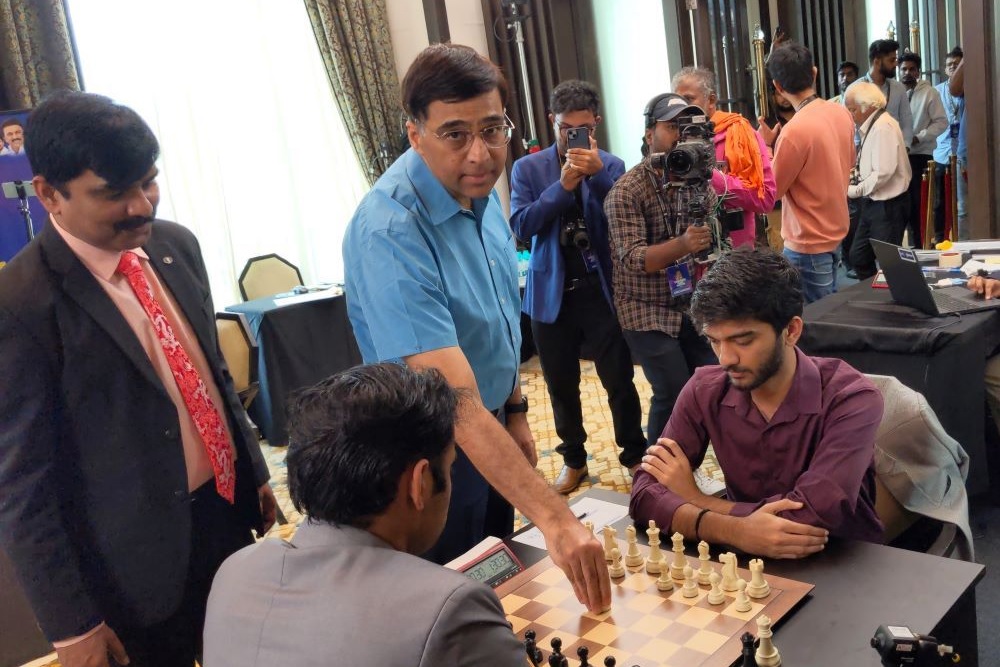 Chennai Grand Masters 2023: Harikrishna, Sjugirov In Joint Lead After Day  Of Fierce Fights 