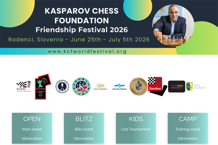 Chess news — KCF Friendship Festival 2026