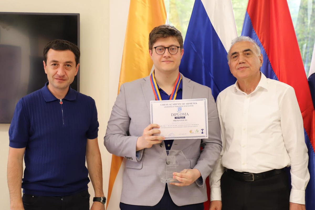 Chess news — Sam Sevian gewinnt Stepan Avagyan Memorial