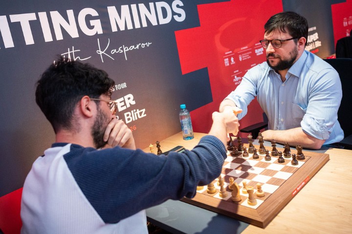 Super Rapid & Blitz, Tag 4: Risiko zählt sich für Firouzja aus