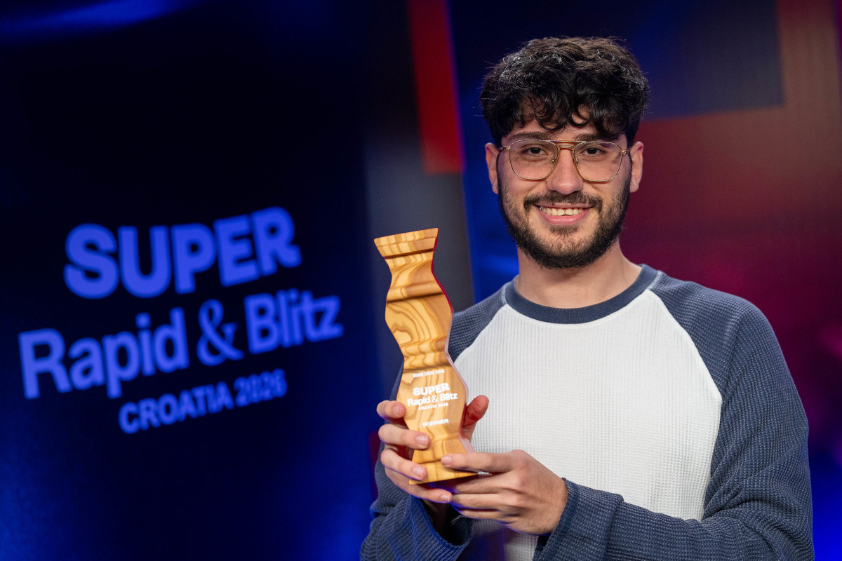Super Rapid & Blitz Croatia, Tag 5: Firouzja schwächelt und gewinnt