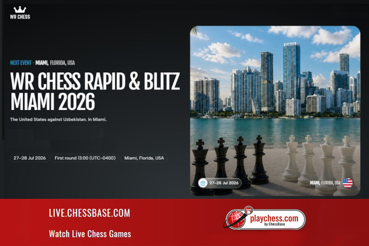 Chess news — USA gegen Uzbekistan - Live!