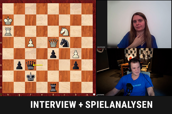 Chess news — Kampfgeist statt Remis: So wurde Jana Schneider Deutsche Meisterin