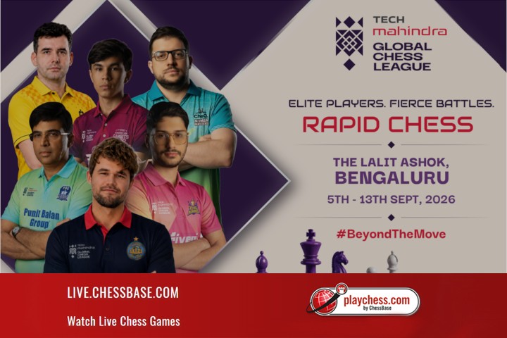 Global Chess League, Tag 6 - Live! - ChessBase