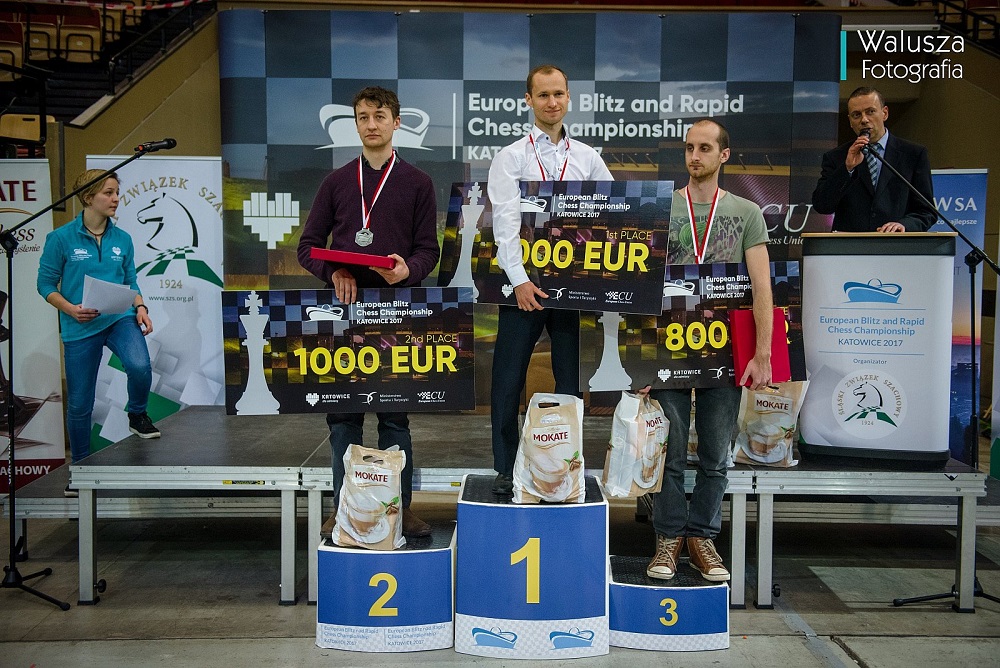 Kattowitz Sergei Zhigalko gewinnt BlitzEM ChessBase