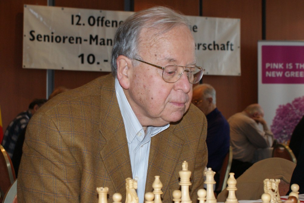 Wolfgang Uhlmann, melhor jogador de xadrez da Alemanha