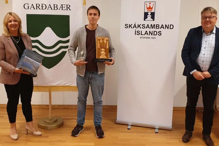 Gudmundur Kjartansson gewinnt isländische Landesmeisterschaft ChessBase